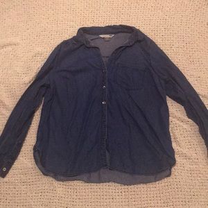 Old Navy Denim Classic Shirt Size XL!